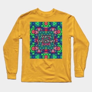 The starry night sky pattern. Long Sleeve T-Shirt